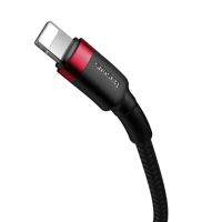 Кабель Baseus Cafule Cable Type-C to iP PD 20W 1m Red+Black (Колір Red+Black) - фото № 7