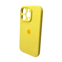 Чохол для смартфона Silicone Full Case AA Camera Protect for Apple iPhone 16 Pro 4,Yellow (Цвет 30797) - фото № 4