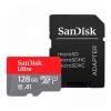 Карта пам'яті microSDXC (UHS-1) SanDisk Ultra 128Gb class 10 A1 (140Mb/s) (adapter SD) k42280 - № 1 Карта пам'яті microSDXC (UHS-1) SanDisk Ultra 128Gb class 10 A1 (140Mb/s) (adapter SD) SanDisk - № 1