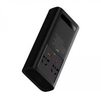 Автомобільний інвертор Baseus IGBT Power Inverter 300W (220V CN/EU ) Black (Цвет Черный) - фото № 4