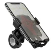 Велотримач для телефона HOCO CA73 Flying one-touch bicycle and motorcycle universal holder Black＆Red (Black-Red)- № 5