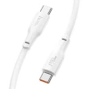 Кабель HOCO X93 Type-C to Type-C 240W, 1m, TPE, TPE connectors, White k49219 - № 1 Кабель HOCO X93 Type-C to Type-C 240W, 1m, TPE, TPE connectors, White (Білий) Hoco - № 1