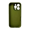 Чохол для смартфона Silicone Full Case AA Camera Protect for Apple iPhone 16 Pro Max 29,Army Green (Army-Green)- № 3