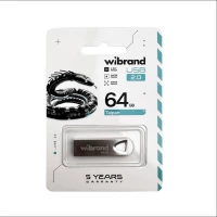 Флеш-накопичувач Wibrand USB 2.0 Taipan 64Gb Silver (Колір Silver) - фото № 2