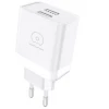 Мережевий зарядний пристрій WUW-C222 2.4A Charger 2 USB A white k57651 - № 1 Мережевий зарядний пристрій WUW-C222 2.4A Charger 2 USB A white (White) WUW - № 1