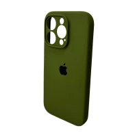 Чохол для смартфона Silicone Full Case AA Camera Protect for Apple iPhone 16 Pro Max 29,Army Green (Колір Army-Green) - фото № 4
