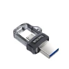 Флеш-накопичувач SanDisk USB 3.0 Ultra Dual Drive OTG M3.0 128Gb (150Mb/s) Black (Черный)- № 3