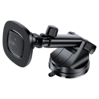 Автотримач для телефона з БЗП ACEFAST D47 magnetic wireless charging car holder for dashboard Black