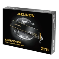Накопичувач SSD M.2 ADATA LEGEND 900 2TB 2280 PCIe Gen 4x4 3D NAND Read/Write: 7000/5400 MB/sec (Цвет 7073) - фото № 2