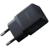 Мережевий зарядний пристрій Baseus Palm Fast Charger C+U 20W EU Cluster Black k57416 - № 1 Мережевий зарядний пристрій Baseus Palm Fast Charger C+U 20W EU Cluster Black (Black) Baseus - № 1