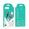 Аудiокабель HOCO LS37 Spirit transparent external sound card USB to 3.5mm Black (Черный)- № 6