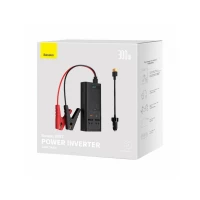 Автомобільний інвертор Baseus IGBT Power Inverter 300W (220V CN/EU ) Black (Цвет Черный) - фото № 8