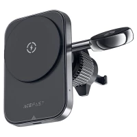 Автотримач для телефона з БЗП ACEFAST D18 in-car 2-in-1 magnetic wireless charging holder Black (Колір Черный) - фото № 3