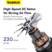 Портативний насос  для матраців Baseus PocketGo Portable Air Pump Stellar White (Колір 7068) - фото № 6