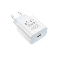 Мережевий зарядний пристрій BOROFONE BA38A Plus Speedy PD20W White (Колір 7068) - фото № 3