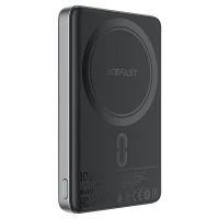 Зовнішній акумулятор ACEFAST M12 PD20W ultra-thin magnetic wireless charging power bank 10000mAh, Black (Цвет Черный), Атикул k55800 |  купить на VILKI.NET - фото № 1