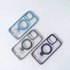 Чохол для смартфона Spigen AAA Magnetic Ring for Apple iPhone 15 Pro Light Blue (Light Blue)- № 4