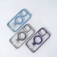 Чохол для смартфона Spigen AAA Magnetic Ring for Apple iPhone 15 Pro Light Blue (Цвет Light Blue) - фото № 4