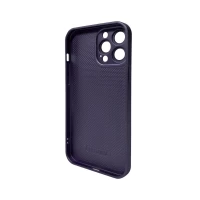 Чохол для смартфона AG Glass Matt Frame Color Logo for Apple iPhone 12 Pro Max Deep Purple (Цвет Deep Purple) - фото № 2