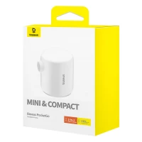 Портативний насос  для матраців Baseus PocketGo Portable Air Pump Stellar White (Колір 7068) - фото № 2