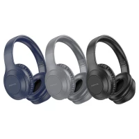 Бездротові навушники BOROFONE BO20 Player BT headphones Blue (Цвет Синий) - фото № 2