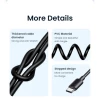 Кабель Usams SJ711 Type-C To Type-C 60W Fast Charging black (Black)- № 4