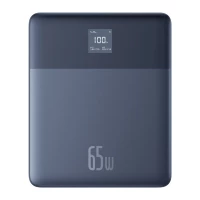 Зовнішній акумулятор Baseus Blade2 Fast-Charging Power Bank with Digital Display Intelligent Edition 12000mAh 65W Mariana Blue  (with Baseus Mini Whit