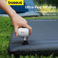 Портативний насос  для матраців Baseus PocketGo Portable Air Pump Stellar White (Колір 7068) - фото № 4