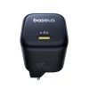 Мережевий зарядник пристрій Baseus PicoGo GaN Fast Charger 1C 45W EU Cosmic Black (Black)- № 5