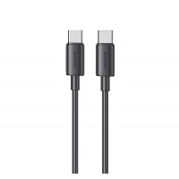 Кабель Usams SJ711 Type-C To Type-C 60W Fast Charging black