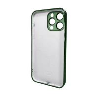 Чохол для смартфона AG Glass Sapphire Frame MagSafe Logo for Apple iPhone 15 Pro Max Cangling Green (Цвет Cangling Green) - фото № 2