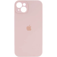 Чохол для смартфона Silicone Full Case AA Camera Protect for Apple iPhone 14 15,Pink Sand