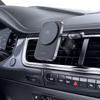 Автотримач для телефона з БЗП ACEFAST D18 in-car 2-in-1 magnetic wireless charging holder Black (Колір Черный) - фото № 4