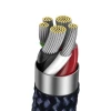 Кабель Baseus Explorer Series Auto Power-Off Fast Charging Data Cable Type-C to IP 20W 1m Blue (Синий)- № 6