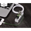 USB-хаб HOCO HB1 4USB Line machine Silver (Silver)- № 5