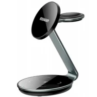 Бездротовий зарядний пристрій ESSAGER EWXCX3-HY0G-Z 3 IN 1 black