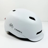 Захисний шолом Livall C20 (L) White (57-61см), сигнал стопів (Колір Белый) - фото № 5