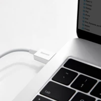 Кабель Baseus Superior Series Fast Charging Data Cable USB to Type-C 66W 2m White (Колір White) - фото № 7
