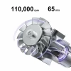 Фен Xiaomi Mijia High Speed Water Ion Hair Dryer H701 + (перехідник на EU розетку) (Grey)- № 4