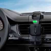 Автотримач для телефона ACEFAST D26 press type car holder for dashboard Black (Колір 7073) - фото № 5
