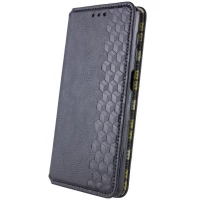 Чохол-книжка для смартфона Rubic Leather for Xiaomi Redmi 13C 4G/POCO С65 Black (Цвет 7073) - фото № 2