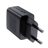 Мережевий зарядний пристрій ACEFAST A78 PD20W GaN (USB-A+USB-C) charger Black (Колір Черный) - фото № 4