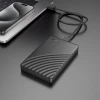 Зовнішня кишеня для накопичувача HOCO HB46 USB3.0 2.5-inch SATA hard drive enclosure Black - № 6