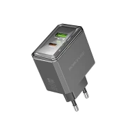 Мережевий зарядний пристрій BOROFONE BAS32A Treasure PD30W+QC3.0 charger(EU) Black
