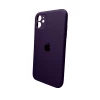 Чохол для смартфона Silicone Full Case AA Camera Protect for Apple iPhone 11 кругл 59,Berry Purple   - № 1