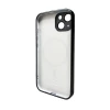 Чохол для смартфона AG Glass Sapphire Frame MagSafe Logo for Apple iPhone 15 Black (7073)- № 2