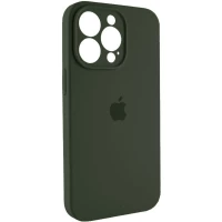 Чохол для смартфона Silicone Full Case AA Camera Protect for Apple iPhone 13 Pro Max 40,Atrovirens (Колір Atrovirens) - фото № 3
