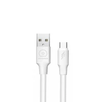 Кабель WUW-X168 USB Type-C  5А white
