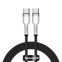 Кабель Baseus Cafule Series Metal Data Cable Type-C to Type-C 100W 2m Black