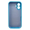 Чохол для смартфона Silicone Full Case AA Camera Protect for Apple iPhone 16 49,Cornflower (Cornflower)- № 3